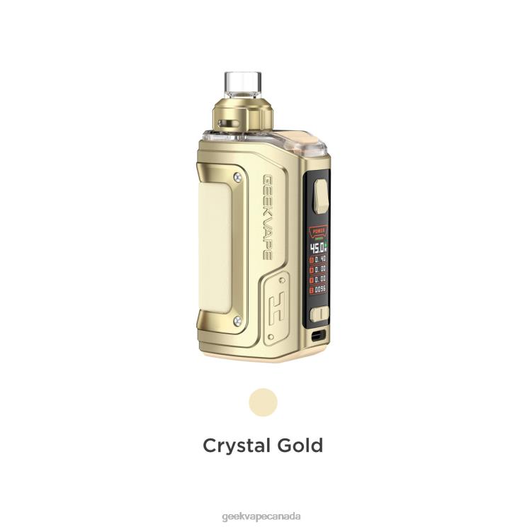 Crystal Purple - GEEKVAPE on sale H45 (Aegis Hero 2) Pod Mod Kit Crystal Edition PZ46T139 GeekVape