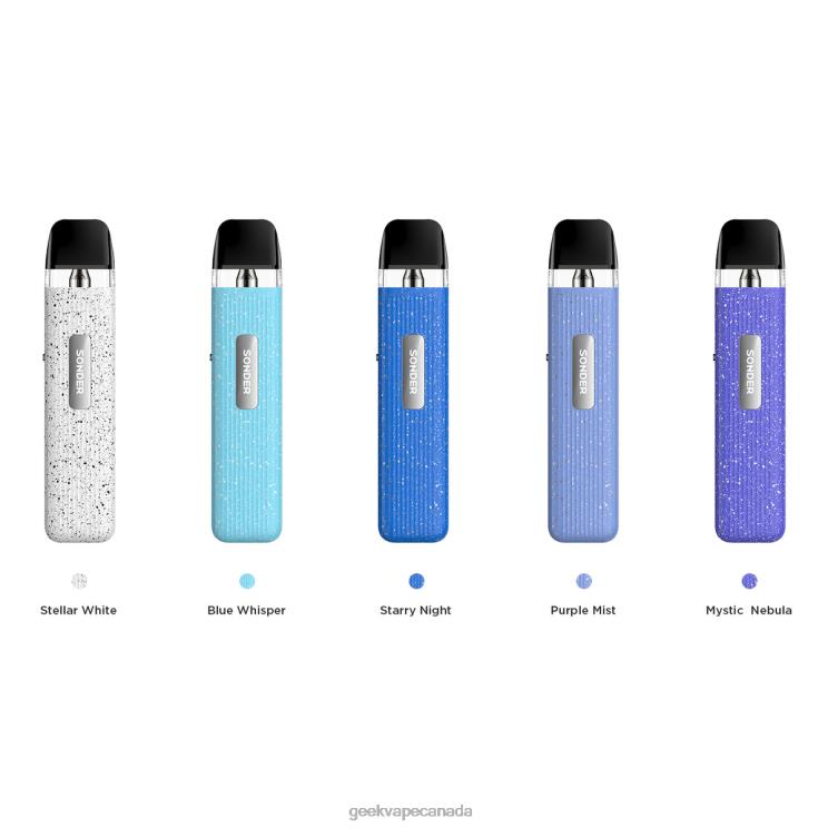 Gray - GEEK VAPE smoke shop Sonder Q Pod System Kit 1000mAh PZ46T170 GeekVape