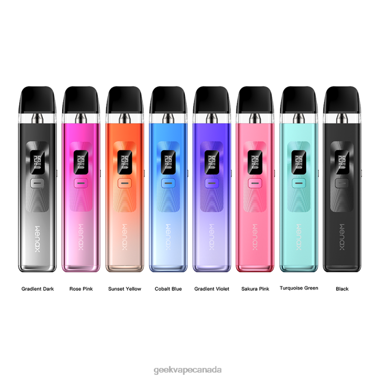 Sakura Pink - GEEK VAPE smoke shop Wenax Q Pod System Kit 1000mAh PZ46T160 GeekVape