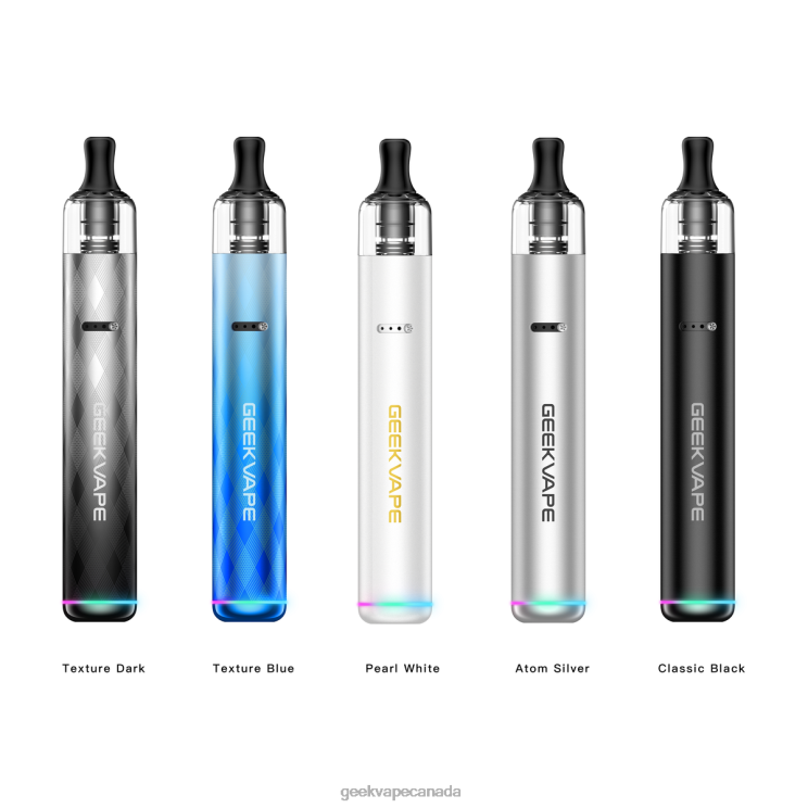 Texture Dark - GEEKVAPE Canada Wenax S3 (Stylus 3) Vape Pen Kit 1100mAh PZ46T62 GeekVape