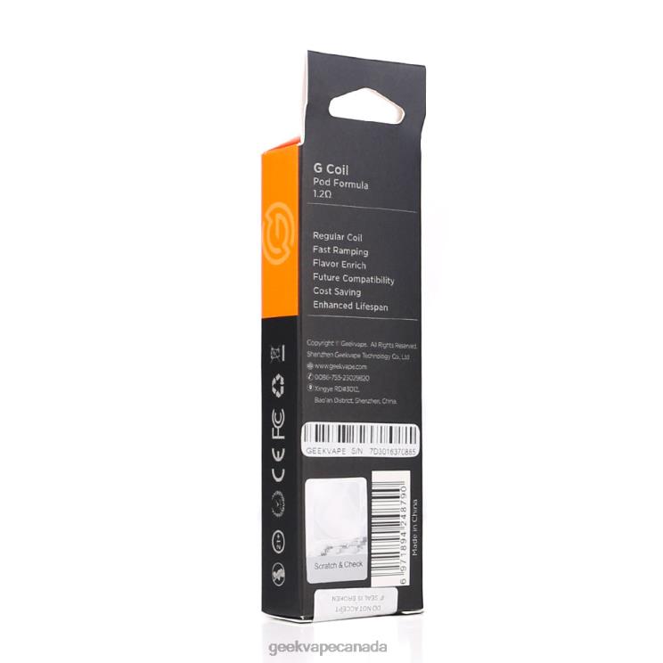 G1.8 OHM - GEEK VAPE shop 5pcs/Pack G Series Coil PZ46T26 GeekVape